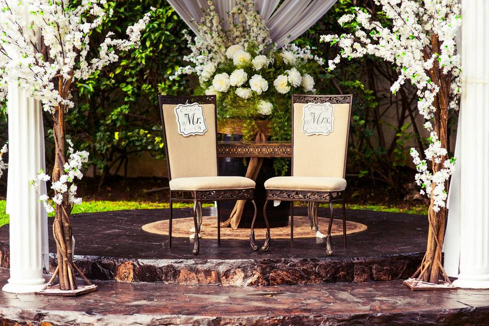 Wedding chairs