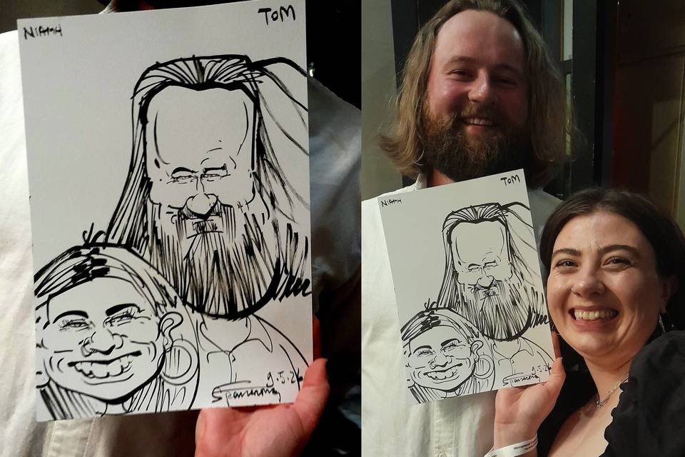 Spencer The Artist - Caricatures