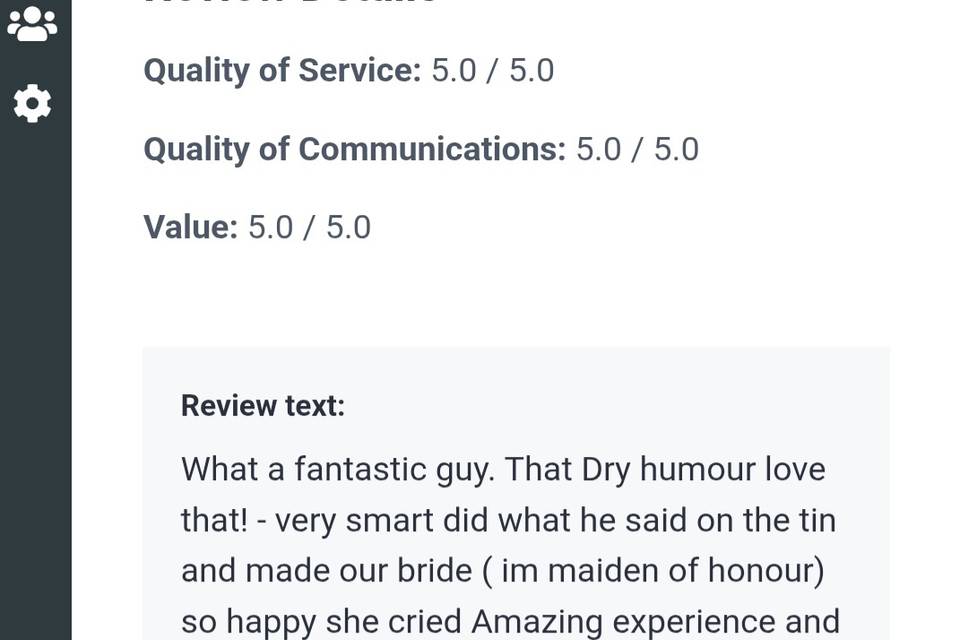 Another review!