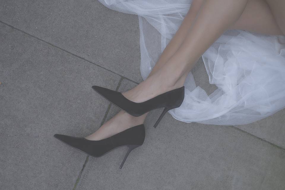 Chic wedding shoes