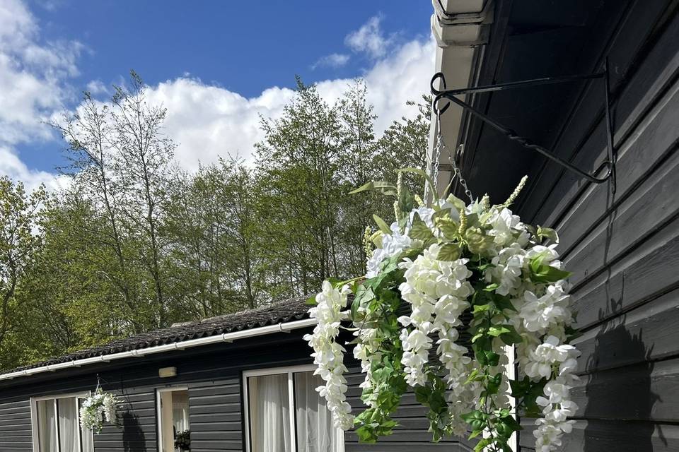 Indoor ceremony room