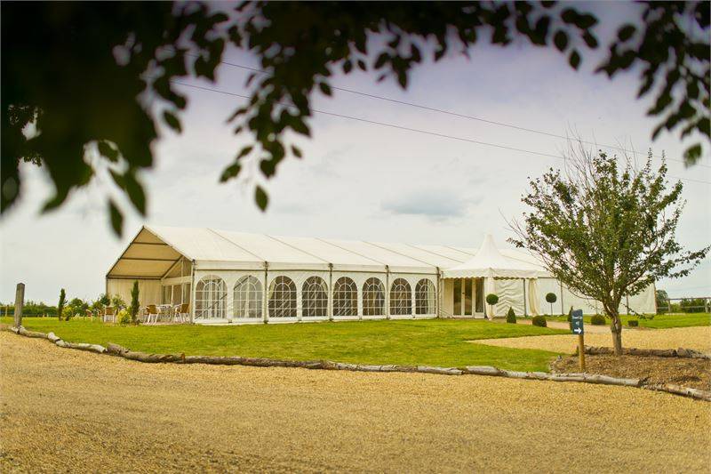 Rosewood pavilion marquee