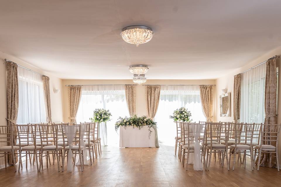 Indoor ceremony