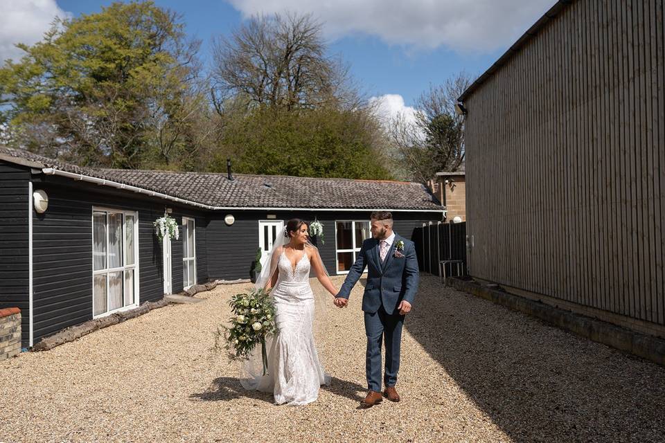 Outside ceremony room