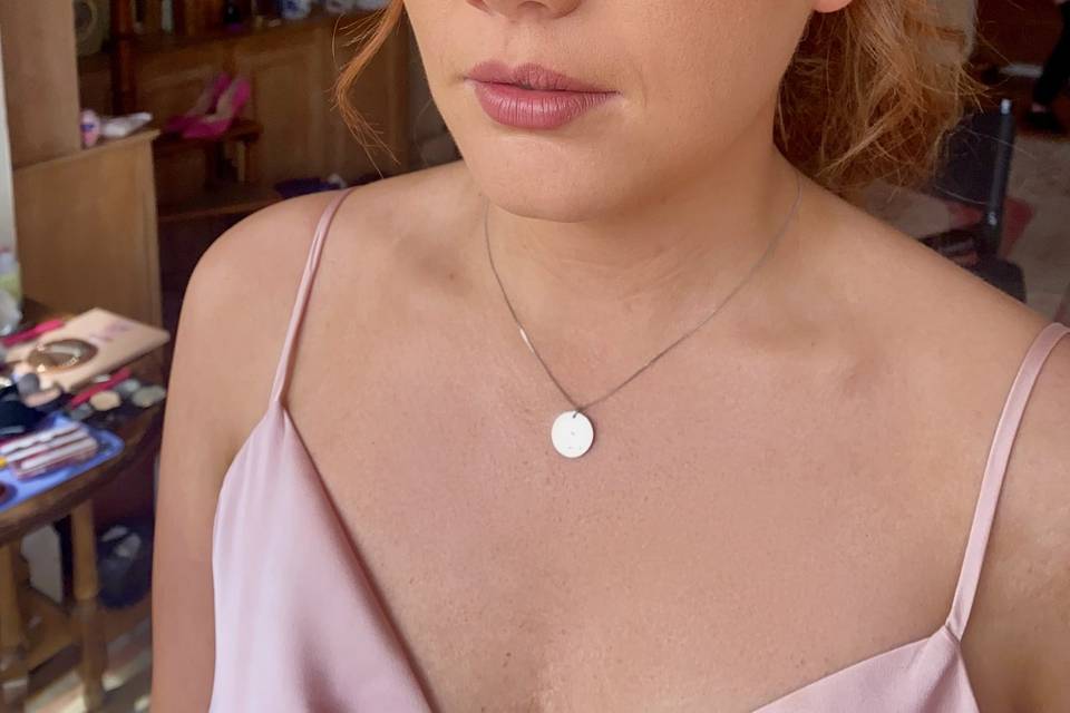 Bridesmaid makeup