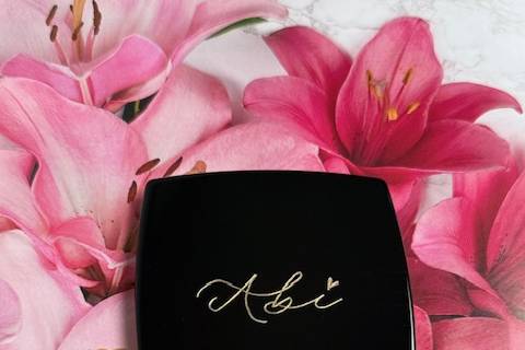 Hand engraved mirror.
