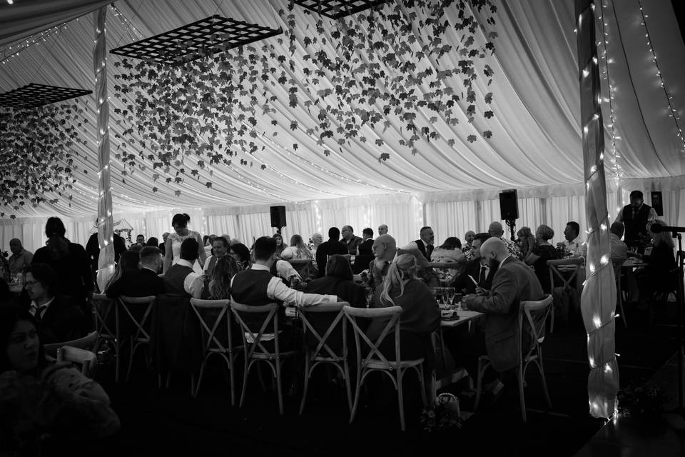 Traditional Marquee Lined