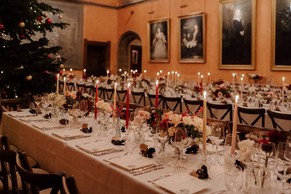 Christmas tables