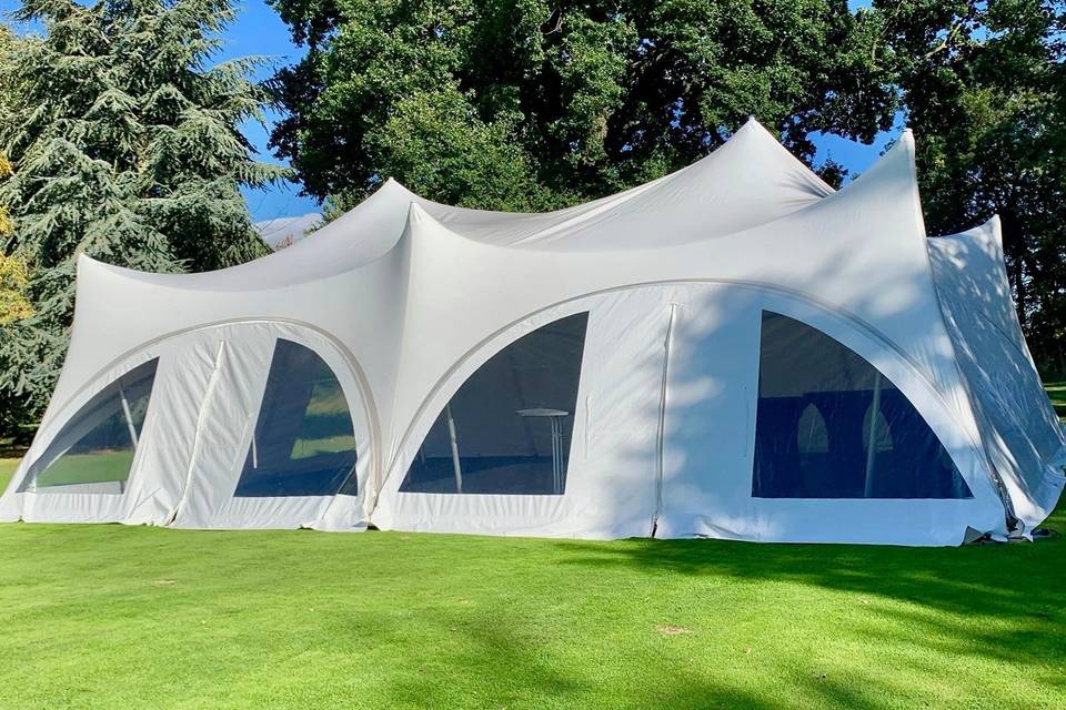 Enclosed marquee