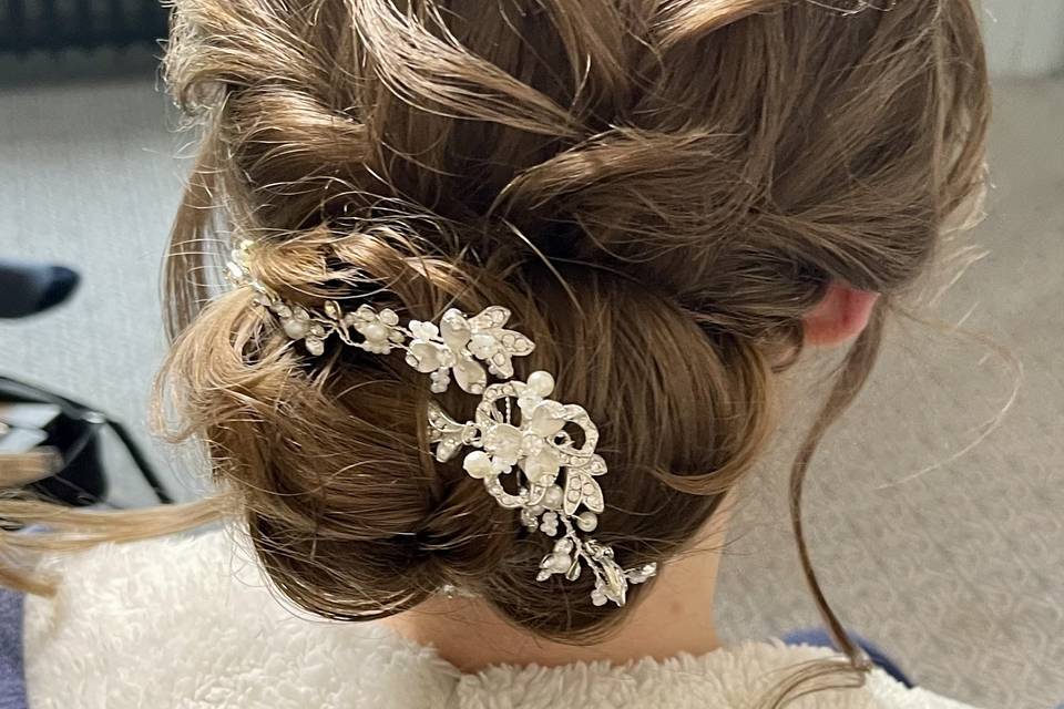 Bridal hair