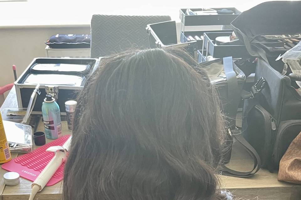 Party hairstyle