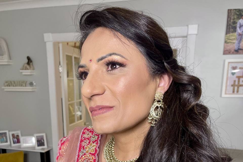 Asian Party Hair and makeup