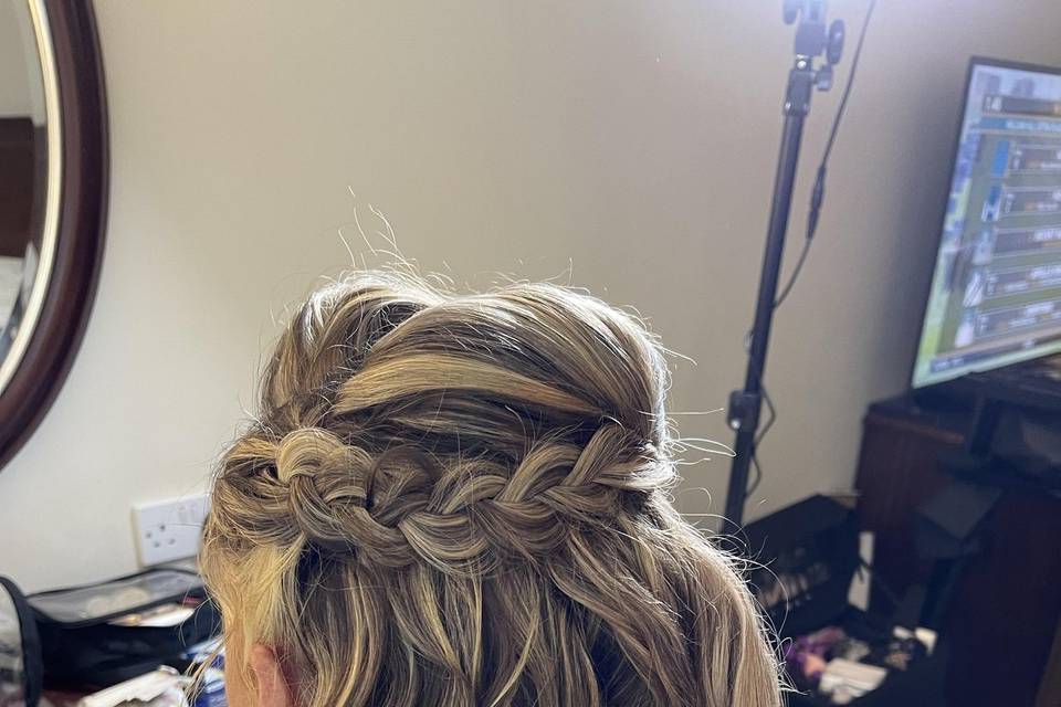 Bridal hairstyle