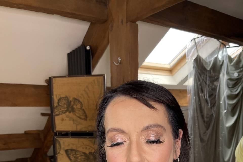 Bridesmaid makeup