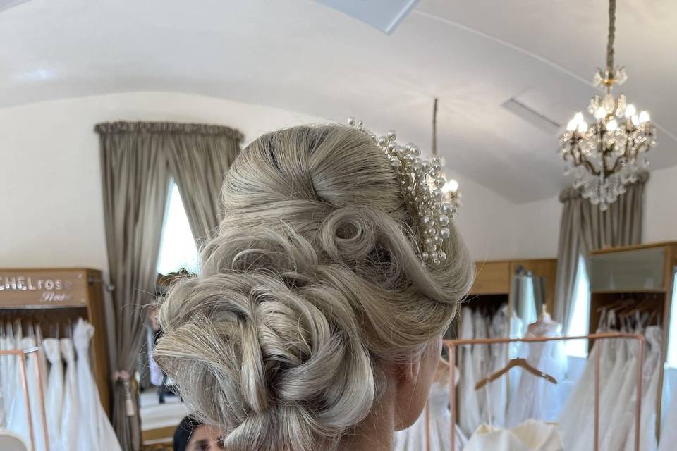 Bridal hairstyle