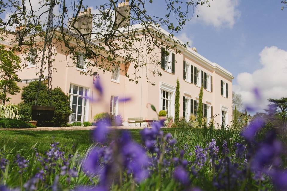 The gardens at Bignor Park