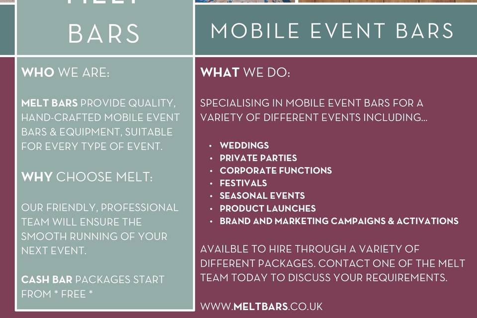 Mobile Bar Services Melt Bars 7