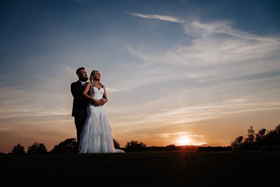 Bride and groom