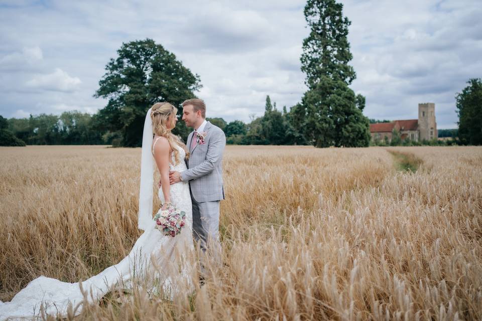 Bride and groom