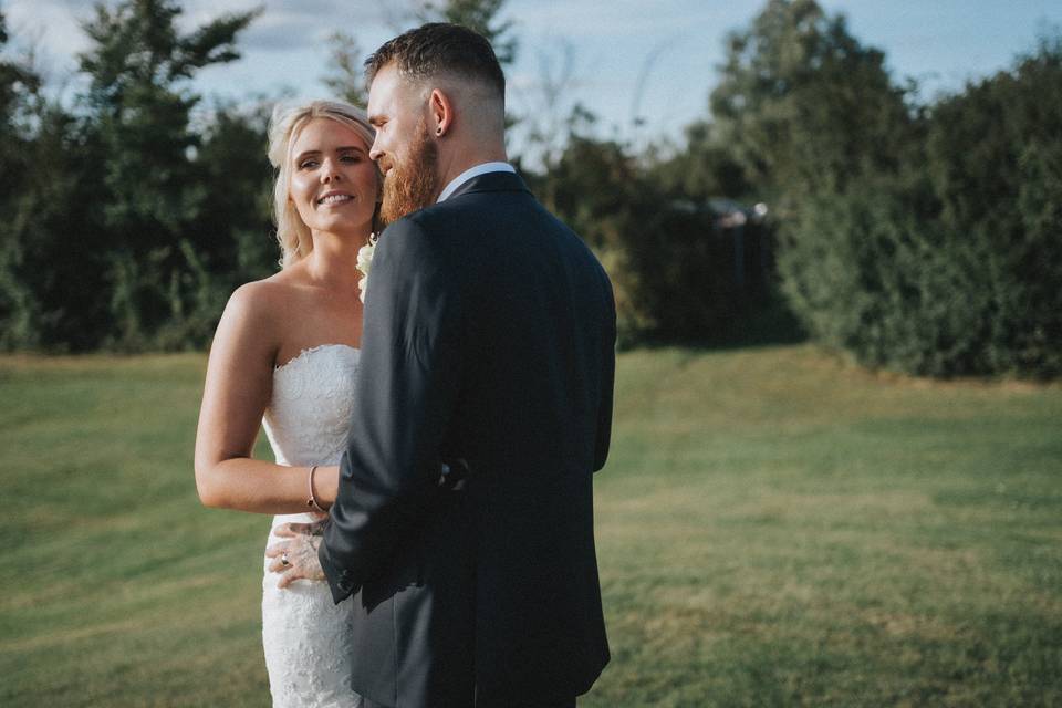 Bride and groom