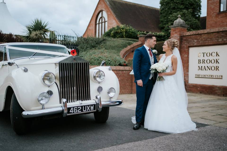 Bride and groom