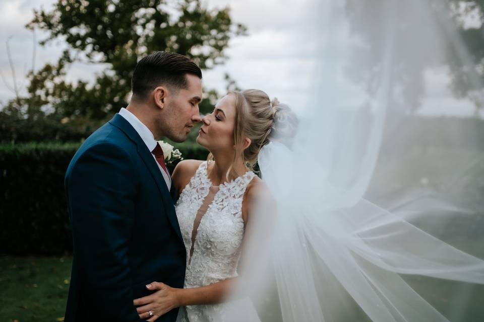 Bride and groom