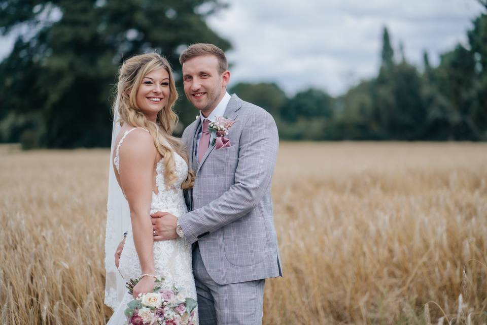 Bride and groom