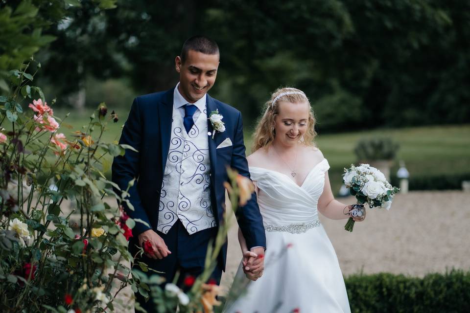 Bride and groom