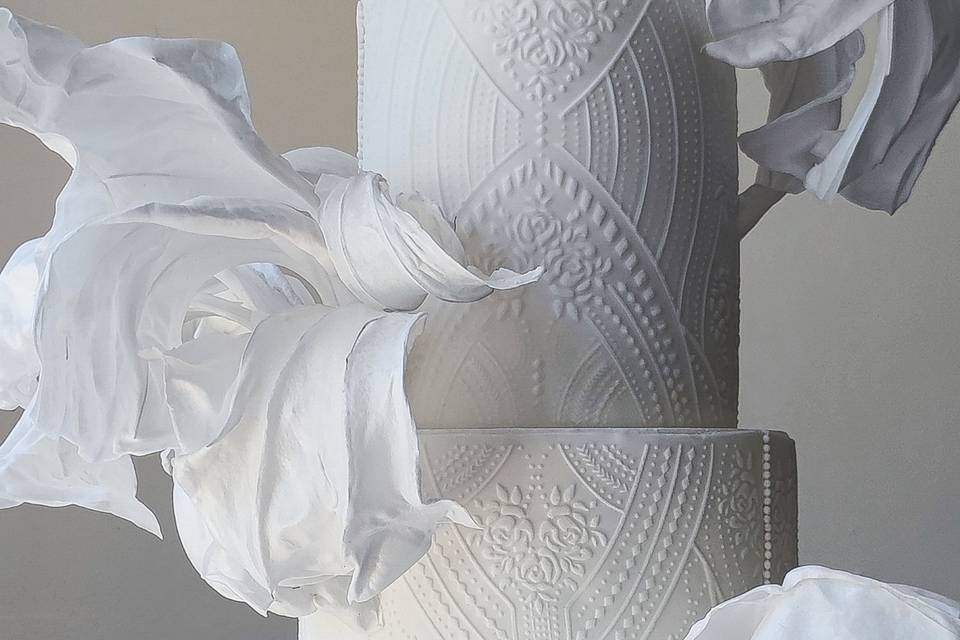 Wedding cake detail