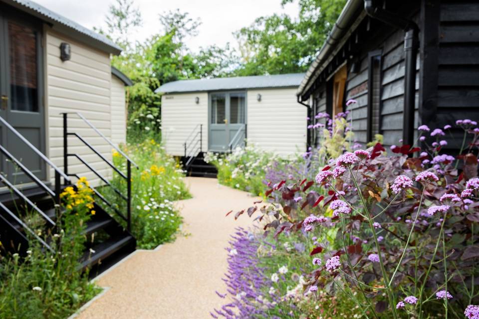 Honeymoon Cottage and Huts