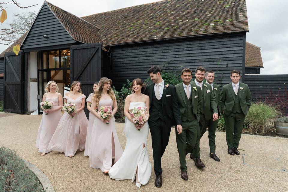 Outside the Barn