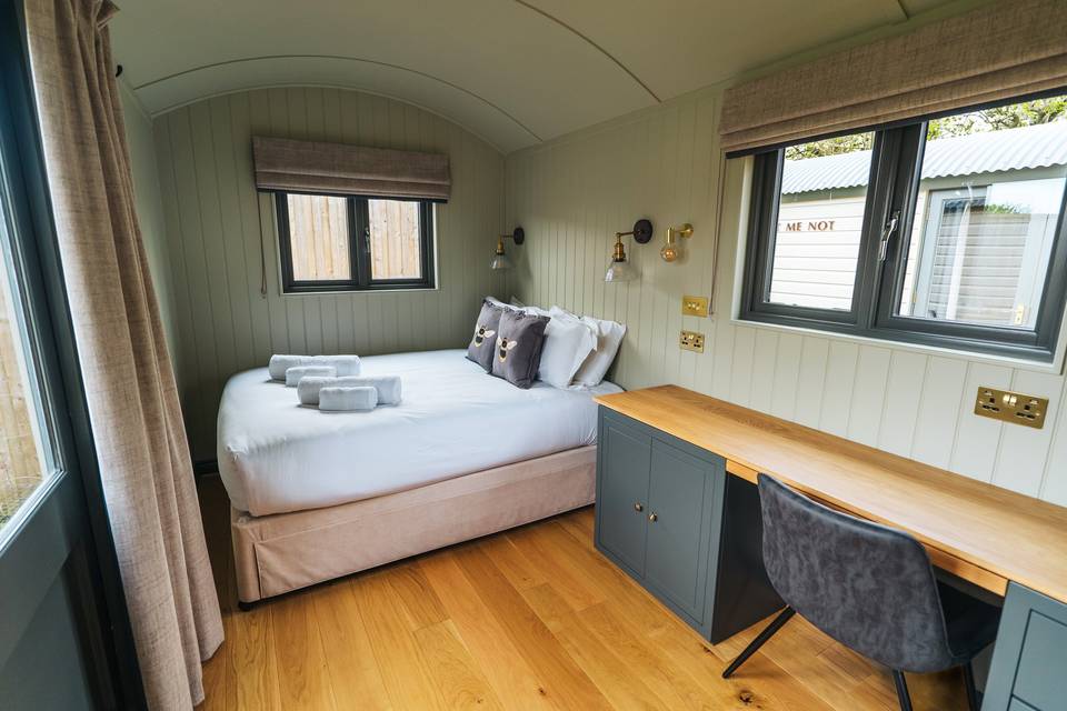 Shepherd Hut Interior