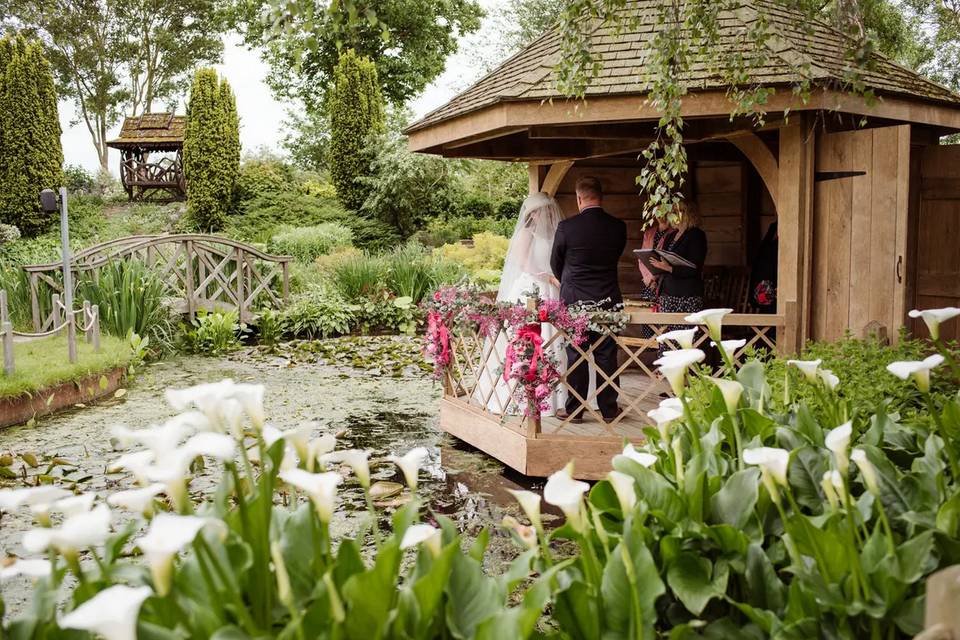 South farm gazebo