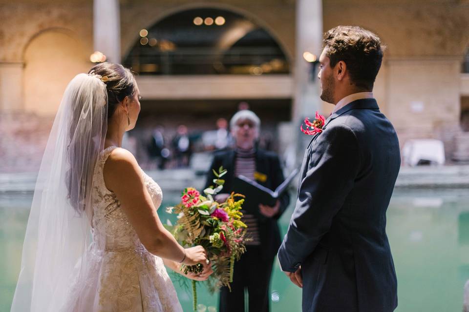 Roman Baths ceremony