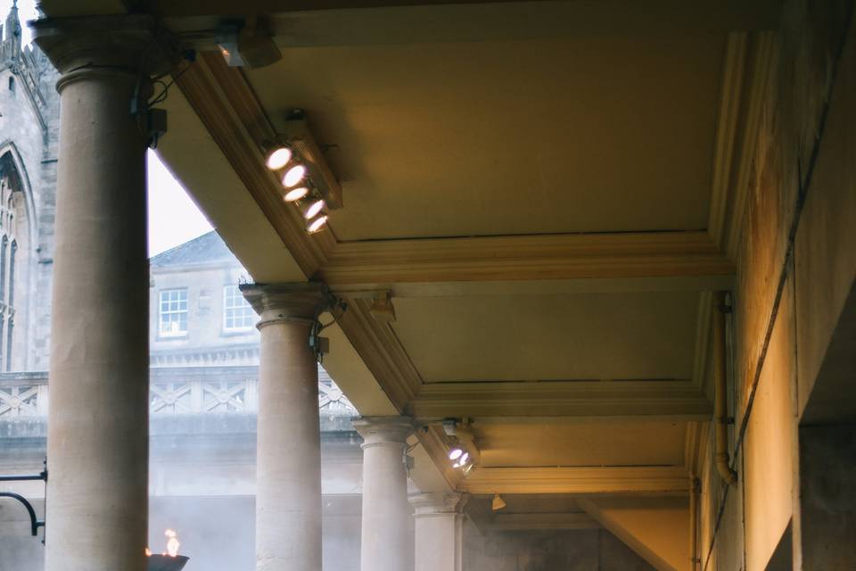 Roman Baths ceremony for two