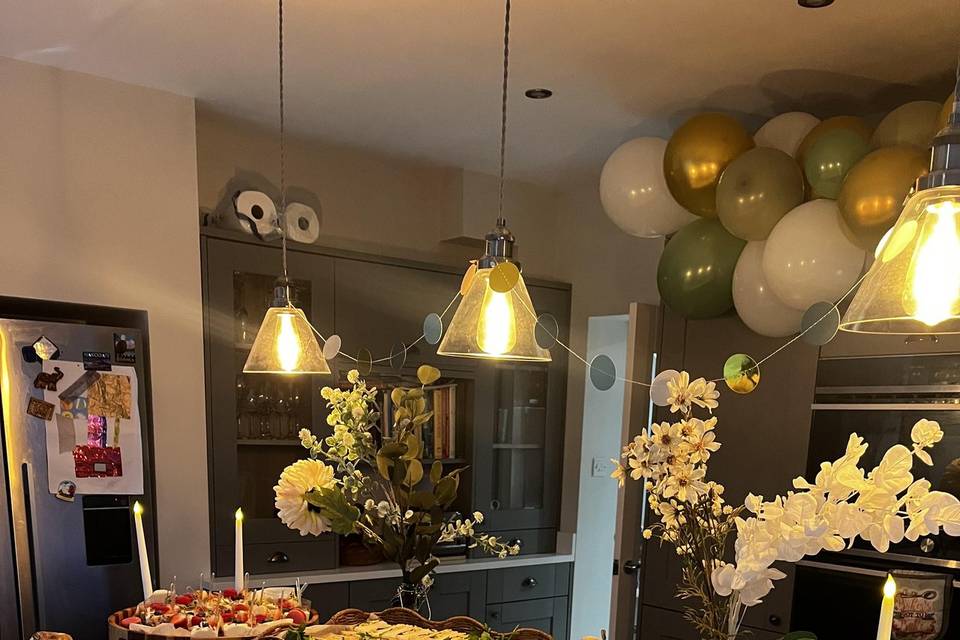 60th Birthday Spread
