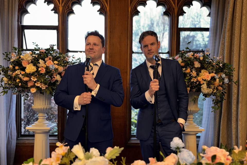 Tailored Tenors Ceremony