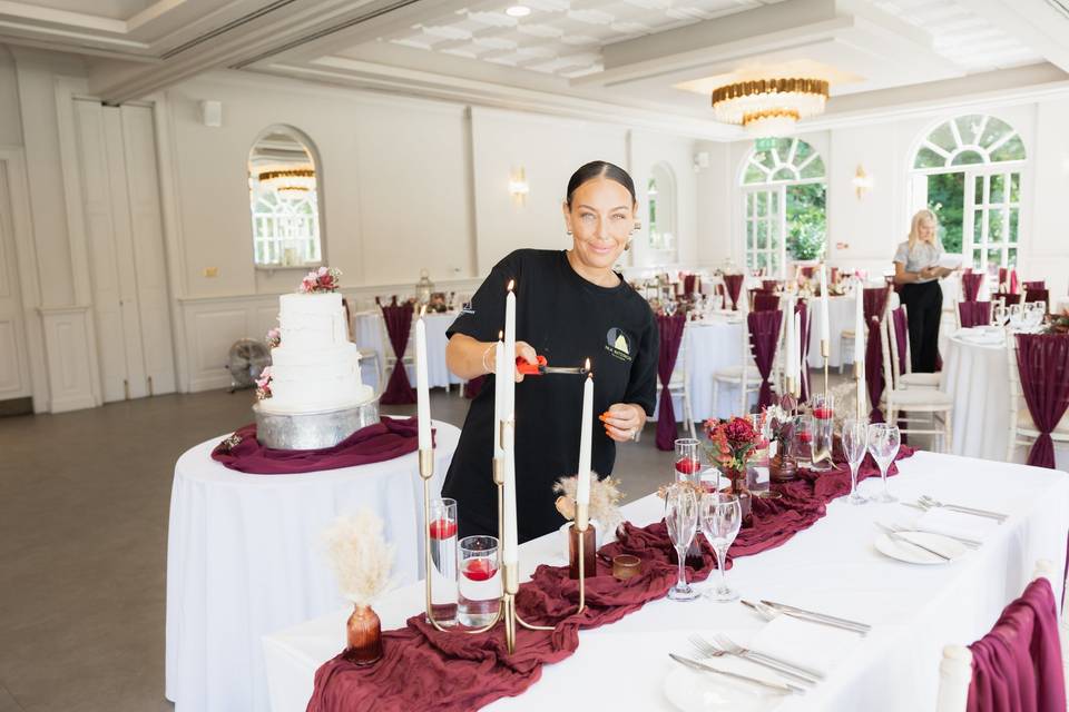 Top table