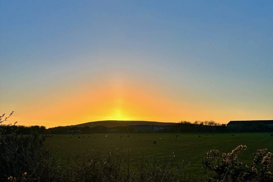 View from farm