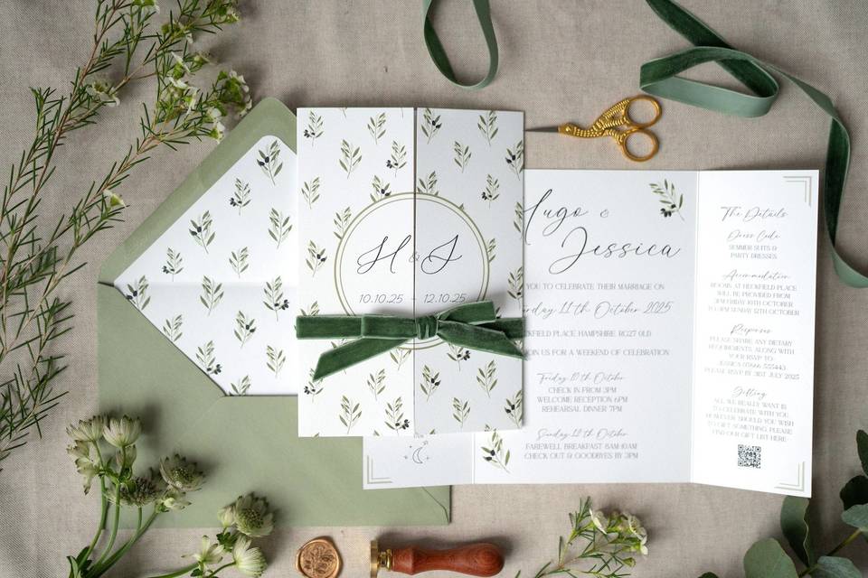 Olive Invitation