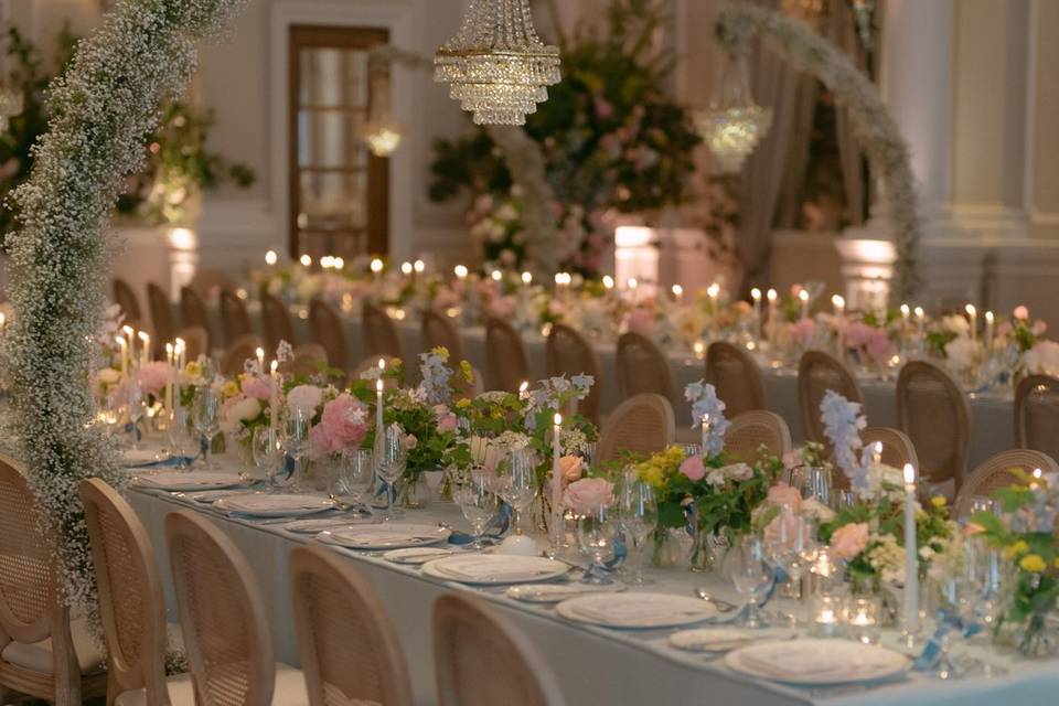 Bridgeton style wedding