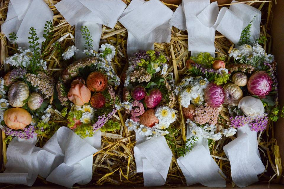 Wrist corsages