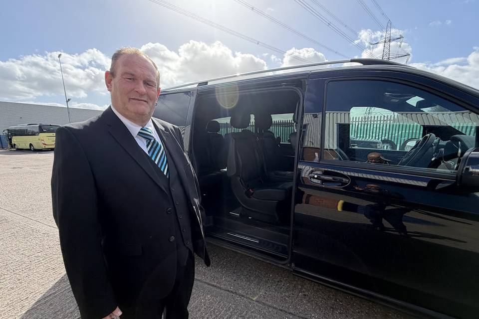 Wedding chauffeur hire