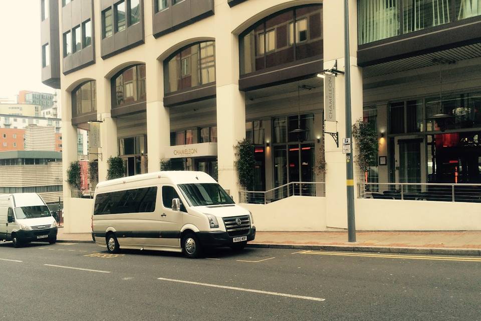 Executive minibus hire