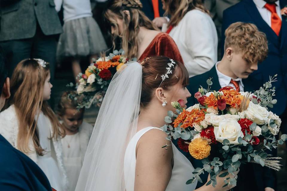 Autumnal wedding