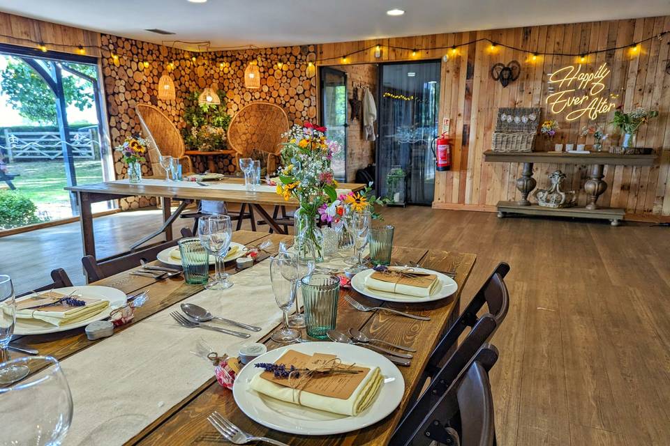 Top rustic table