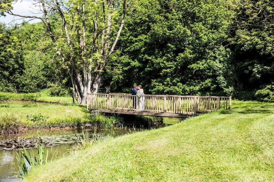 Couple on Bridge