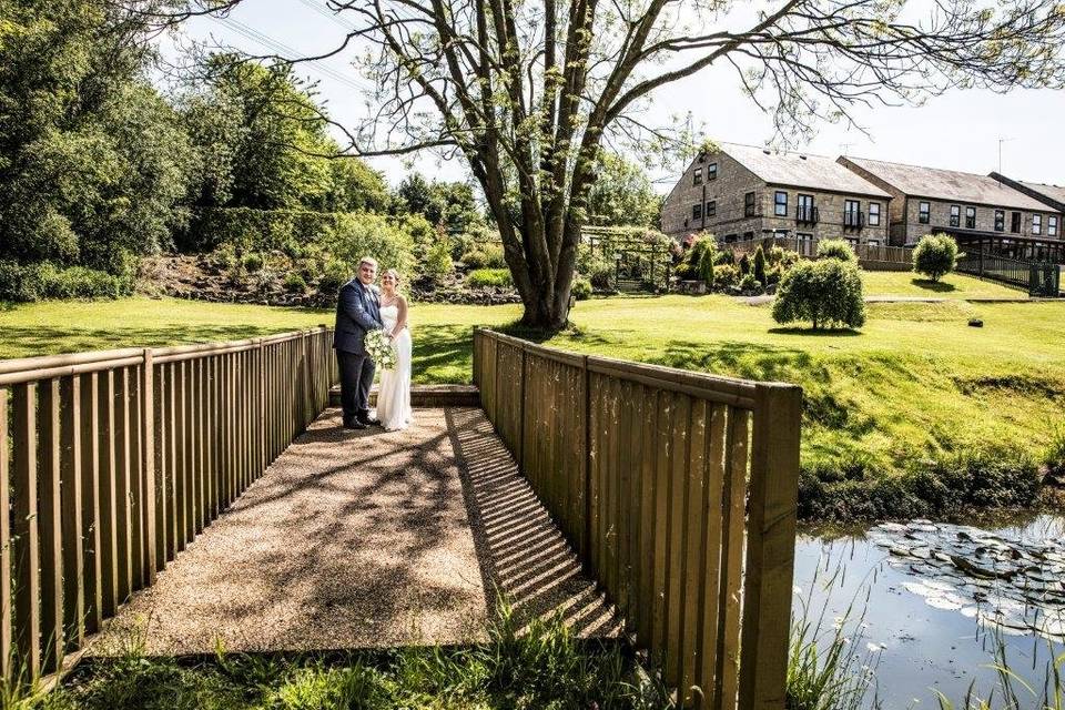 Couple on Bridge