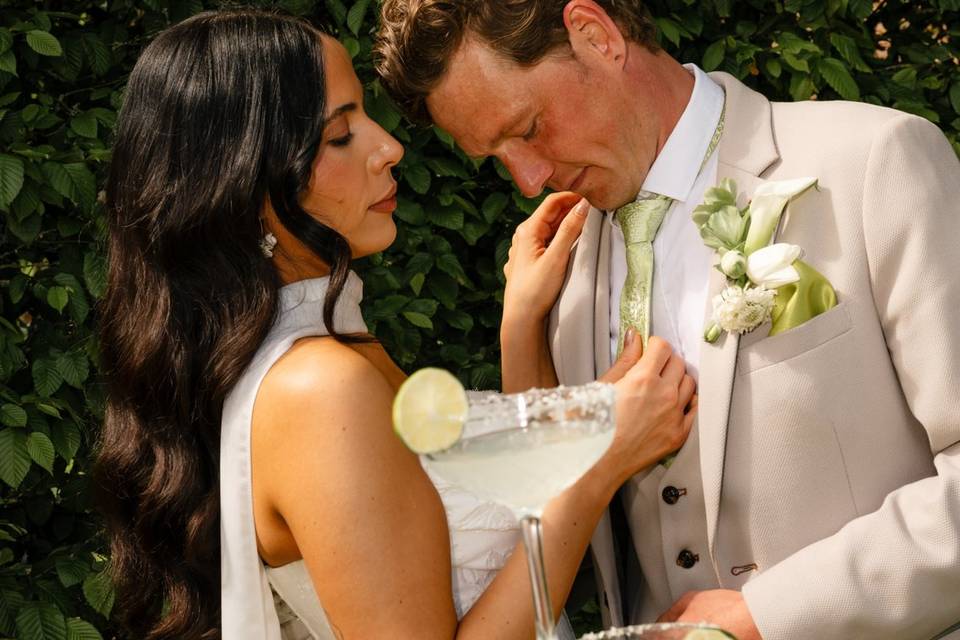 Bride and groom