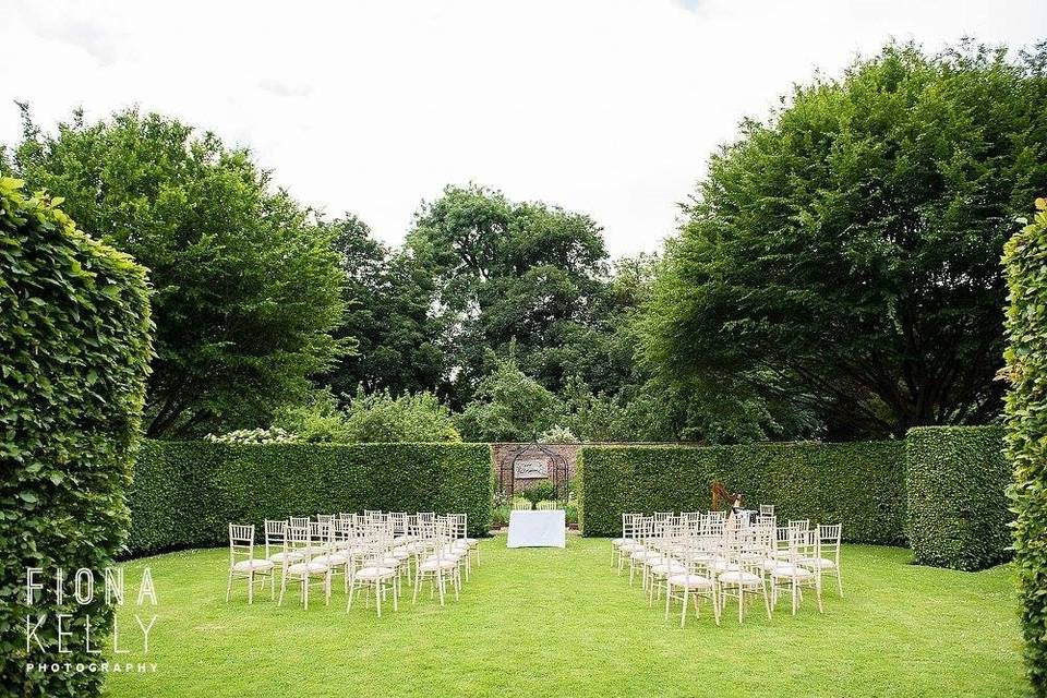 Outdoor ceremony